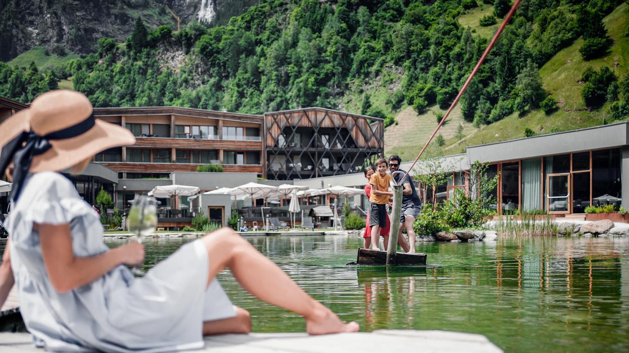Feuerstein Nature Family Resort Colle Isarco Bagian luar foto